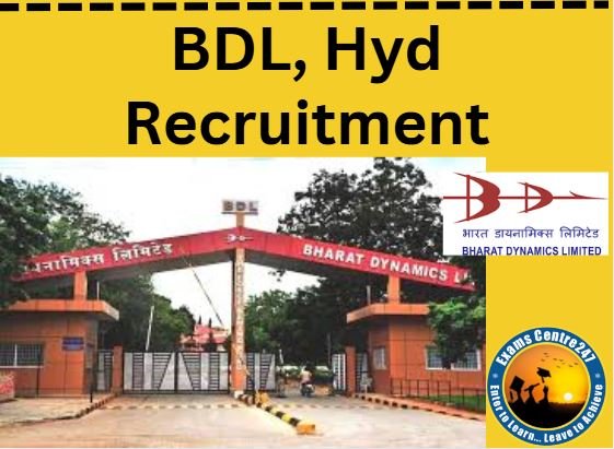 BDL Apprentice : సంగారెడ్డిలో 117 అప్రెంటిస్ లు