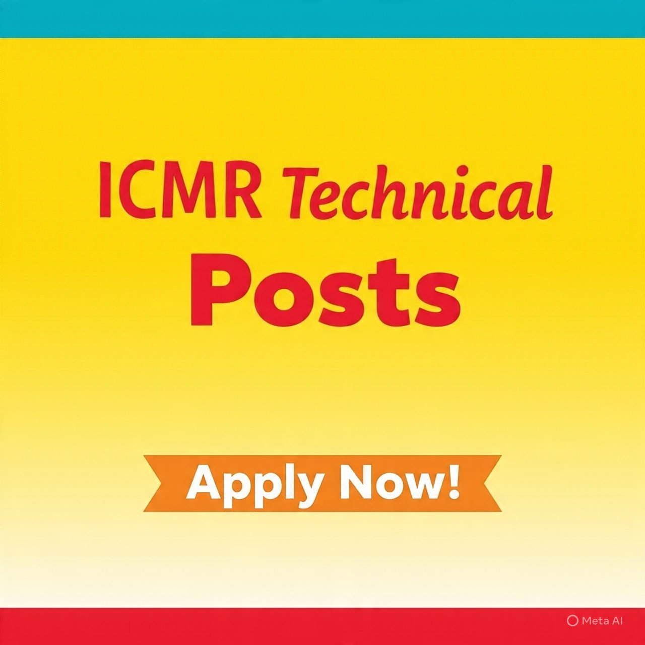 ICMR Technical Posts