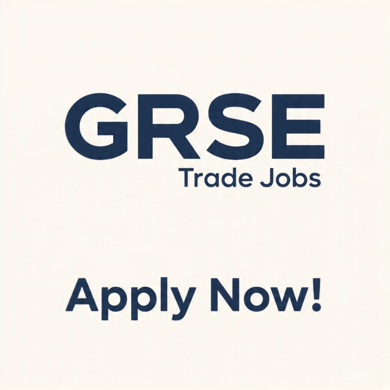 GRSE Trade Jobs