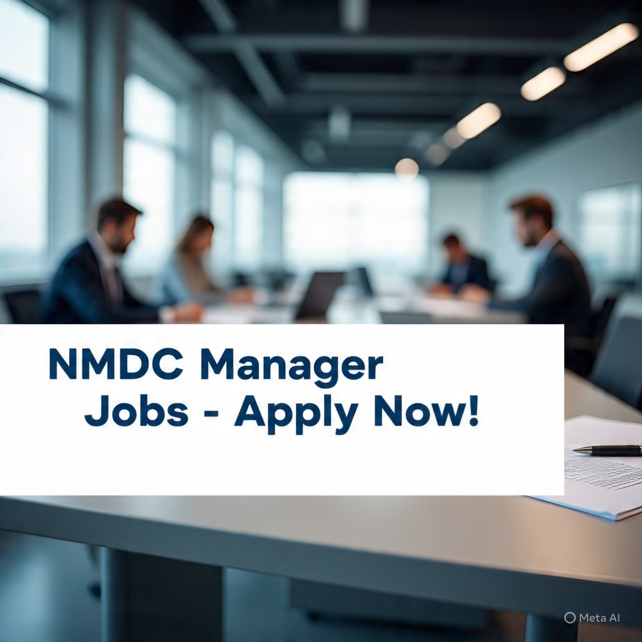 NMDC Manager Jobs recruitment
