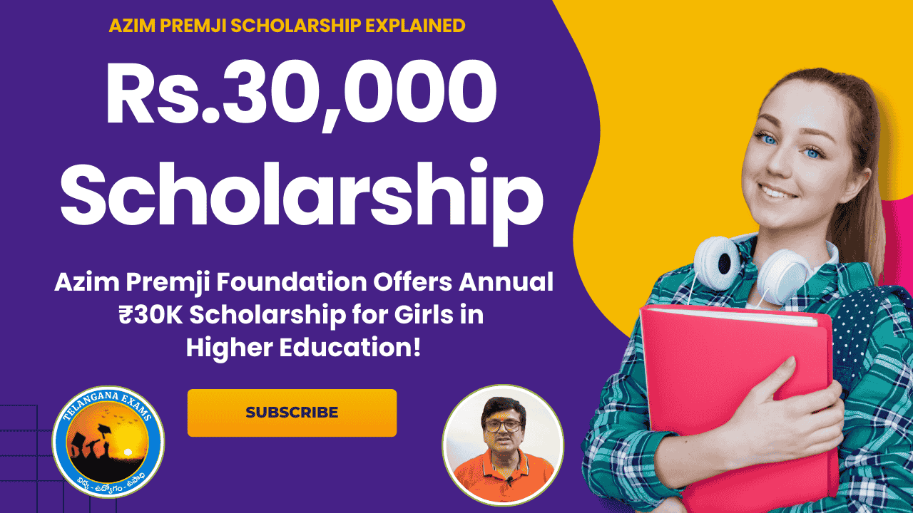 Azim Premji Scholarships for Girls