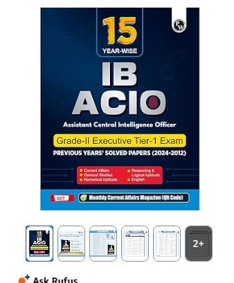 IB ACIO Admit cards