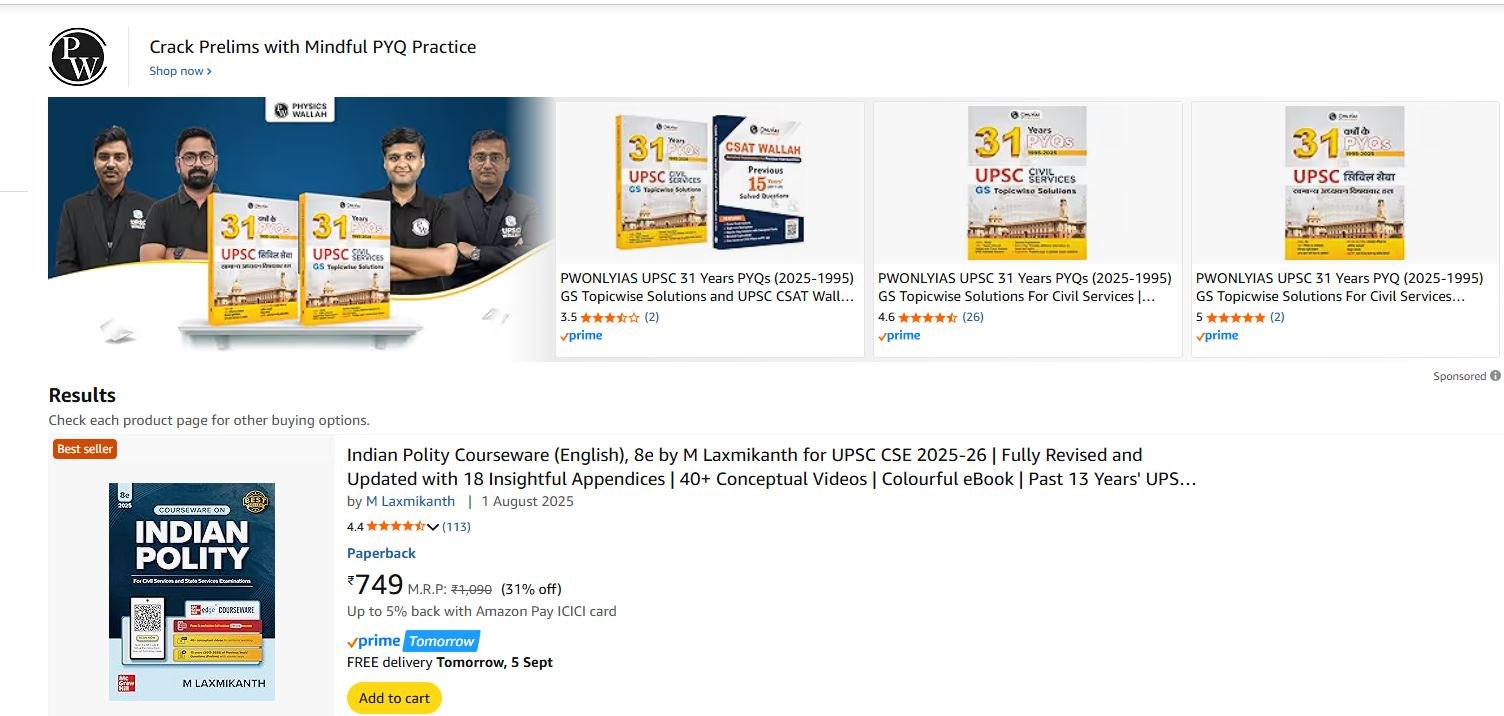 UPSC Books