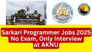 AKNU recruitment 2025