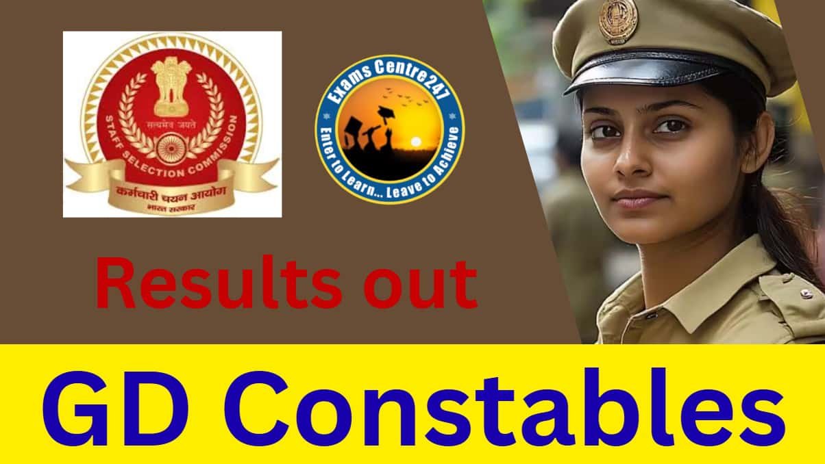 SSC Constable GD Result 2025