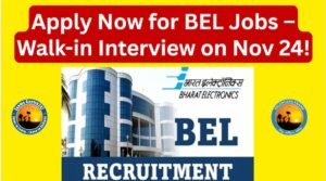 BEL Careers 2025