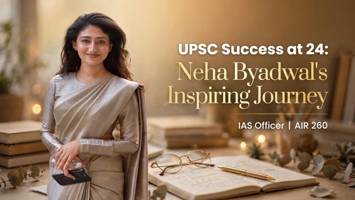 Neha Byadwal UPSC success story - ExamsCentre247 Neha Byadwal UPSC
